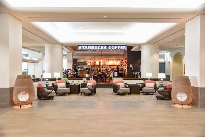 Lobby sitting area