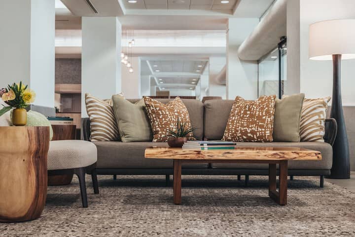 Lobby sitting area